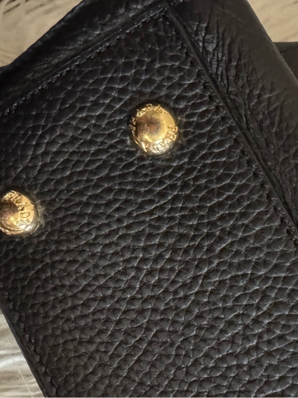 PRADA Black Leather bag - Picture 8 of 12